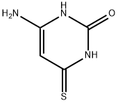 2(1H)-Pyrimidinone, 6-amino-3,4-dihydro-4-thioxo- (9CI) 구조식 이미지