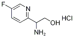 2-Amino-2-(5-fluoropyridin-2-yl)ethanol hydrochloride Structure