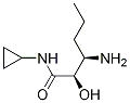 HexanaMide, 3-aMino-N-cyclopropyl-2-hydroxy-, (2R,3R) Structure