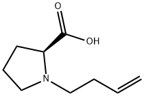 L-Proline, 1-(3-butenyl)- (9CI) Structure