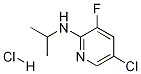 5-Chloro-3-fluoro-N-isopropylpyridin-2-aMine hydrochloride Structure