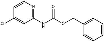 BENZYL 4-CHLOROPYRIDIN-2-YLCARBAMATE Structure