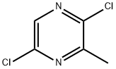 2,5-DICHLORO-3-METHYLPYRAZINE Structure