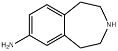 2,3,4,5-TETRAHYDRO-1H-3-BENZAZEPIN-7-AMINE Structure