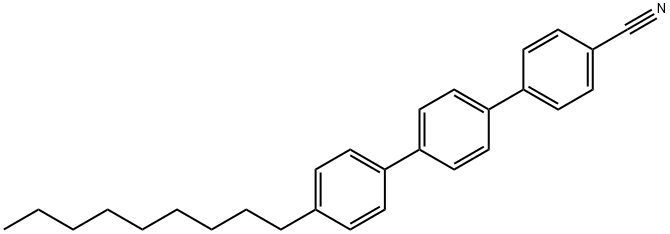 4"-Nonyl-p-terphenyl-4-carbonitrile Structure