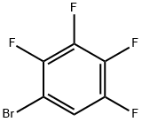 1-BROMO-2,3,4,5-TETRAFLUOROBENZENE Structure