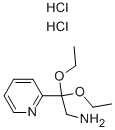 2,2-Diethoxy-2-pyridin-2-yl-ethylamine  dihydrochloride Structure