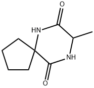 6,9-Diazaspiro[4.5]decane-7,10-dione,8-methyl-(9CI) Structure