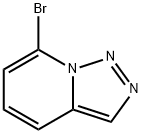 7-broMo-[1,2,3]트리아졸로[1,5-a]피리딘 구조식 이미지