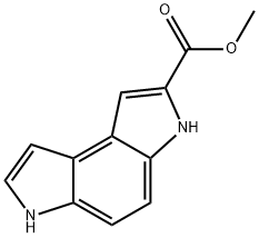 methyl 3,6-dihydropyrrolo[3,2-e]indole-2-carboxylate Structure