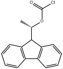 (+)-1-(9-FLUORENYL)ETHYL CHLOROFORMATE Structure