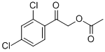 2-(ACETYLOXY)-1-(2,4-DICHLOROPHENYL)에타논 구조식 이미지