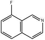 8-Fluoroisoquinoline 구조식 이미지