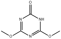 4,6-dimethoxy-1H-1,3,5-triazin-2-one Structure