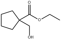 Ethyl 1-(hydroxyMethyl)cyclopentanecarboxylate, 97% Structure