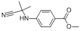 METHYL 4-(2-CYANOPROPAN-2-YLAMINO)BENZOATE Structure