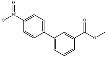 Methyl 4'-nitro-[1,1'-biphenyl]-3-carboxylate Structure