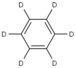 Бензол-D {6} структурированное изображение