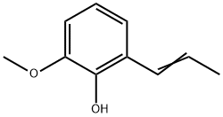 2-(1-Propenyl)-6-methoxyphenol Structure