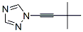 1H-1,2,4-Triazole, 1-(3,3-dimethyl-1-butynyl)- (9CI) 구조식 이미지