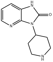 3-PIPERIDIN-4-YL-1,3-DIHYDRO-IMIDAZO[4,5-B]PYRIDIN-2-ONE 구조식 이미지