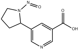 N’-Nitrosonornicotine-5-carboxylic Acid Structure