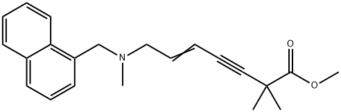 Carboxyterbinafine Methyl Ester Structure