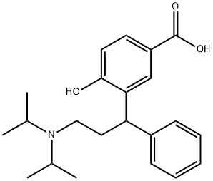 rac5-카르복시톨테로딘 구조식 이미지