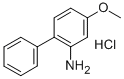 6-PHENYL-M-ANISIDINE HYDROCHLORIDE Structure