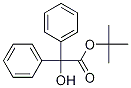 Benzeneacetic acid, a-hydroxy-a-phenyl-, 1,1-diMethylethyl ester Structure