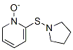 Pyrrolidine, 1-[(1-oxido-2-pyridinyl)thio]- (9CI) Structure