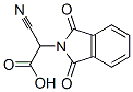 2H-Isoindole-2-acetic  acid,  -alpha--cyano-1,3-dihydro-1,3-dioxo- Structure