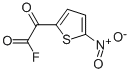 2-Thiopheneacetyl fluoride, 5-nitro-alpha-oxo- (9CI) Structure