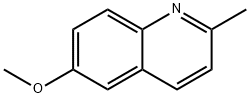 6-Methoxyquinaldine Structure