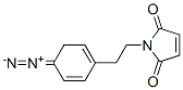 N-(beta-(4-diazophenyl)ethyl)maleimide Structure