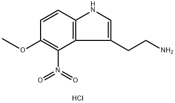 2-(5-methoxy-4-nitro-1H-indol-3-yl)ethanamine Structure
