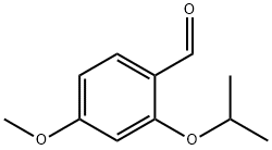 벤즈알데히드,4-메톡시-2-(1-메틸에톡시)- 구조식 이미지