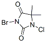 BROMOCHLORODIMETHYLHYDANTOIN Structure