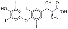 β-Hydroxy Thyroxine 구조식 이미지