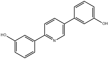 3,3'-pyridine-2,5-diyldiphenol 구조식 이미지