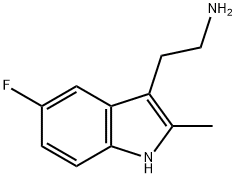2-(5-FLUORO-2-METHYLINDOL-3-YL)에틸아민염화물 구조식 이미지