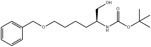 (S)-tert-butyl 6-(benzyloxy)-1-hydroxyhexan-2-ylcarbaMate Structure