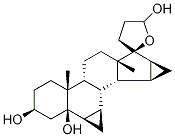 (2'S,3S,5R,6R,7R,8R,9S,10R,13S,14S,15S,16S)-Octadecahydro-10,13-diMethyl- spiro[17H-dicyclopropa[6,7:15,16]cyclopenta[a]phenanthrene-17,2'(3'H)-
furan]-3,5,5'(2H)-triol Structure