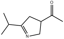 Ethanone, 1-[3,4-dihydro-5-(1-methylethyl)-2H-pyrrol-3-yl]- (9CI) Structure