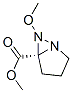 1,6-Diazabicyclo[3.1.0]hexane-5-carboxylicacid,6-methoxy-,methylester,(1-alpha-,5-alpha-,6-alpha-)-(9CI) 구조식 이미지