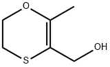 1,4-Oxathiin, 5,6-dihydro-3-(hydroxymethyl)-2-methyl- Structure