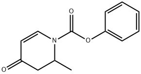 PHENYL 3,4-DIHYDRO-2-METHYL-4-OXOPYRIDINE-1(2H)-CARBOXYLATE Structure