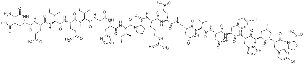 FIBRONECTIN TYPE III CONNECTING SEGMENT FRAGMENT 90-109 구조식 이미지