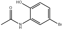 2-아세트아미도-4-브로모페놀 구조식 이미지