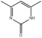 4,6-Dimethyl-2-hydroxypyrimidine Structure